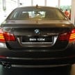 BMW Malaysia launches the F10 520d: at RM333k, it’s the most affordable 5-Series in town
