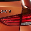 BMW X1 facelifted – xLine and Sport Line introduced