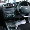 Citroën C4 launched, RM126k – DS4 coming Feb 2012
