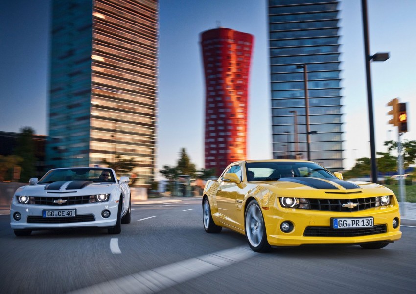 Chevrolet Camaro gains sharper handling for Europe 112845