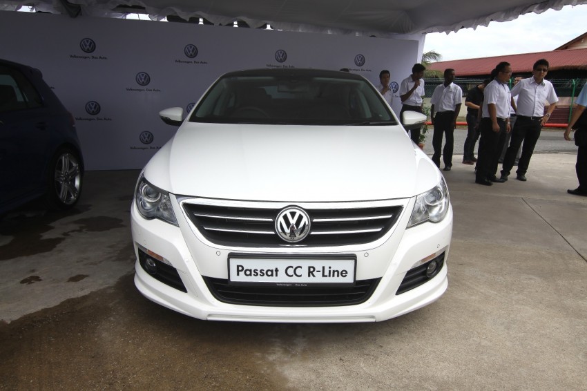 GALLERY: Live shots of the VW Passat CC R-Line 3.6 V6 92497