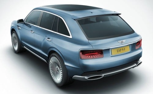 Bentley EXP 9 F – the SUV experiment finally arrives