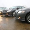 The Japanese D-segment trinity shootout: Honda Accord vs Nissan Teana vs Toyota Camry