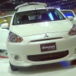 Mitsubishi Mirage debuts in Bangkok – five variants in all