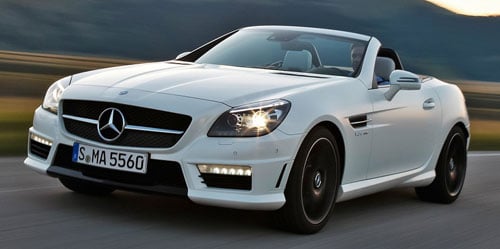 Mercedes-Benz SLK55 AMG revealed – NA V8 with 415 hp