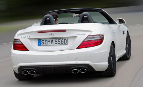 Mercedes-Benz SLK55 AMG revealed – NA V8 with 415 hp