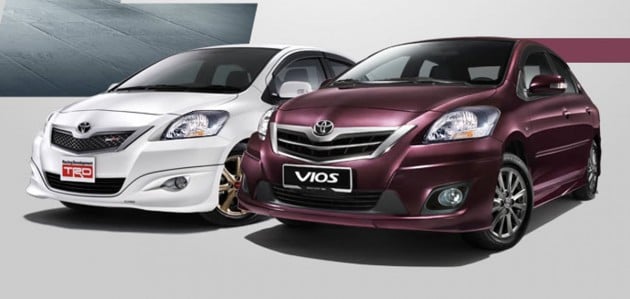 Toyota Vios enhanced for 2012 – RM73k to RM92k