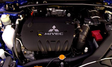 Lancer Engine Bay